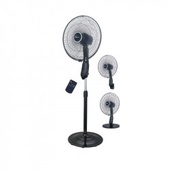 Ανεμιστήρας Ορθοστάτης 16'' 40CM DI-40HVF-3P2 Daewoo 3Σε1 Μαύρος Με Τηλεχειριστήριο