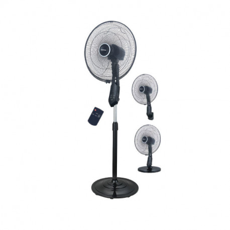 Ανεμιστήρας Ορθοστάτης 16'' 40CM DI-40HVF-3P2 Daewoo 3Σε1 Μαύρος Με Τηλεχειριστήριο