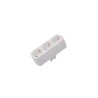Adaptor GZB01/03C Alfaone Σούκο 1Χ3 Λευκό