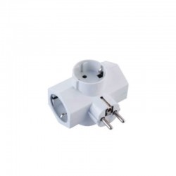Adaptor SQ-GZB-01/03S Alfaone Σούκο Σταυρός 1:3 Χωρίς Διακόπτη