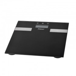 Ζυγαριά Σώματος Λιπομετρητής PRBS-40332 Primo 180Kg Υάλινη Μαύρη-Inox