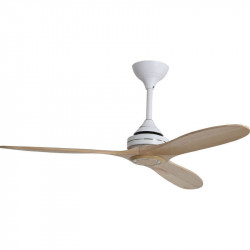 Ανεμιστήρας Οροφής 52'' 130CM PRCF-80440 Primo Καφέ-Λευκός 3Φτερά Με Τηλεχειριστήριο