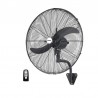 Ανεμιστήρας Τοίχου 20" 50CM PRWF-80430 Primo Βιομηχανικός Μαύρος Με Τηλεχειριστήριο 140W