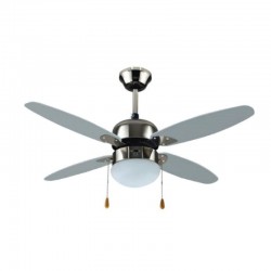 Ανεμιστήρας Οροφής PRCF-80420 Primo 42'' 105εκ. 1Φως 4Φτερά Ασημί