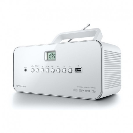 Ραδιόφωνο Cd-Player M-28RDW MUSE Μπαταρίας-Ρεύματος Ψηφιακό