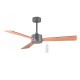 Ανεμιστήρας Οροφής 52'' 130CM PRCF-80619 Primo Γκρι-Καφέ 3Φτερά Με Τηλεχειριστήριο