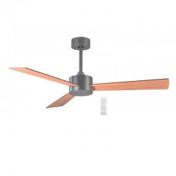 Ανεμιστήρας Οροφής 52'' 130CM PRCF-80619 Primo Γκρι-Καφέ 3Φτερά Με Τηλεχειριστήριο