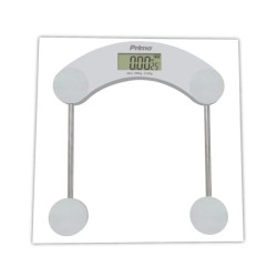 Ζυγαριά Σώματος PRBS-40455 Primo 180Kg Υάλινη Γκρι